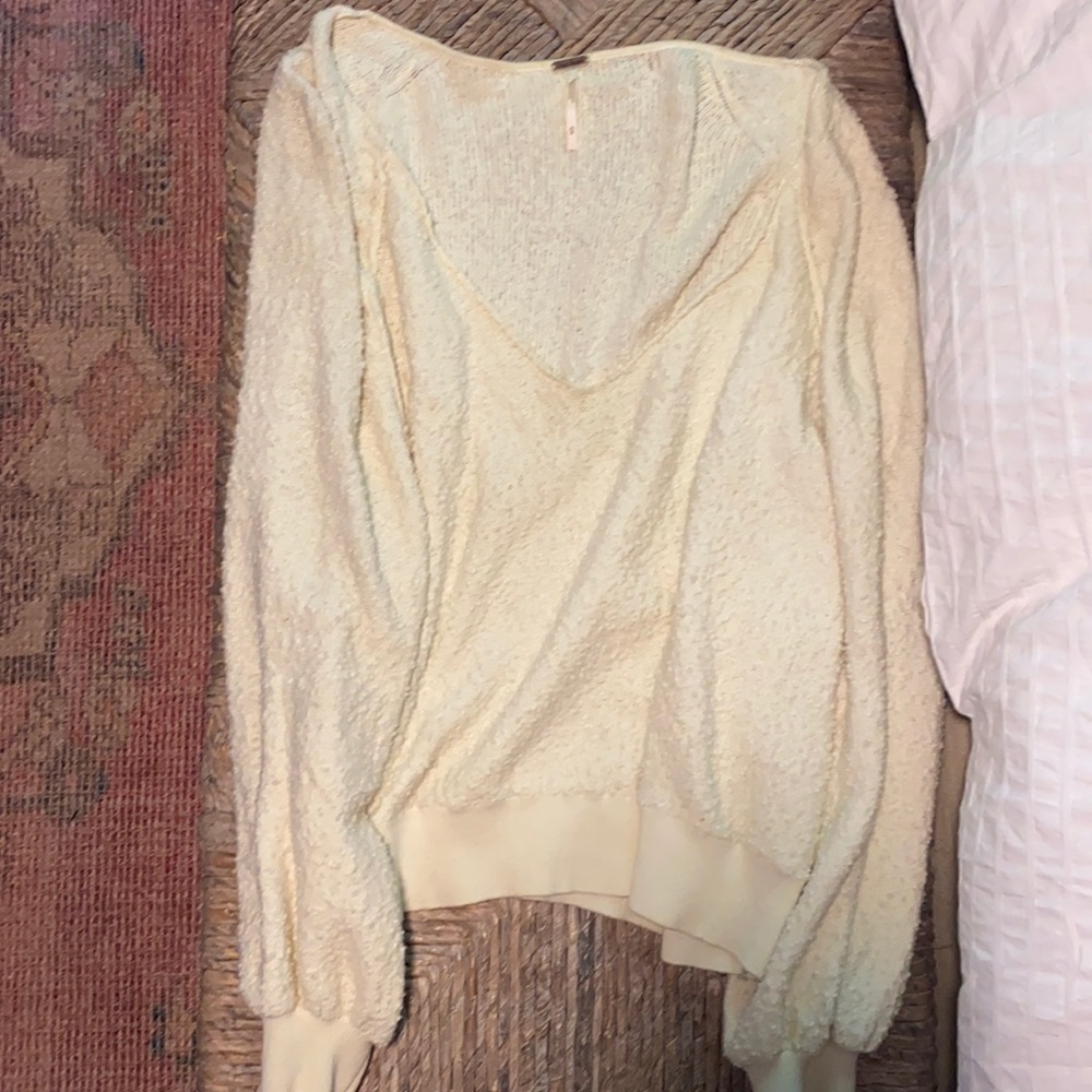 Free People bubble sweater